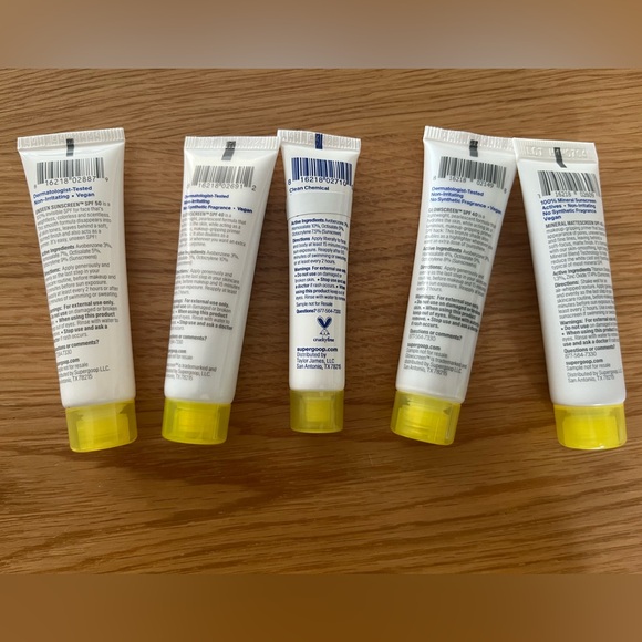 Supergoop! 6 piece Skin Set - Yellow NEW - Picture 4 of 5